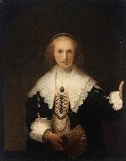Portrait of Agatha Bas (mk33) Rembrandt